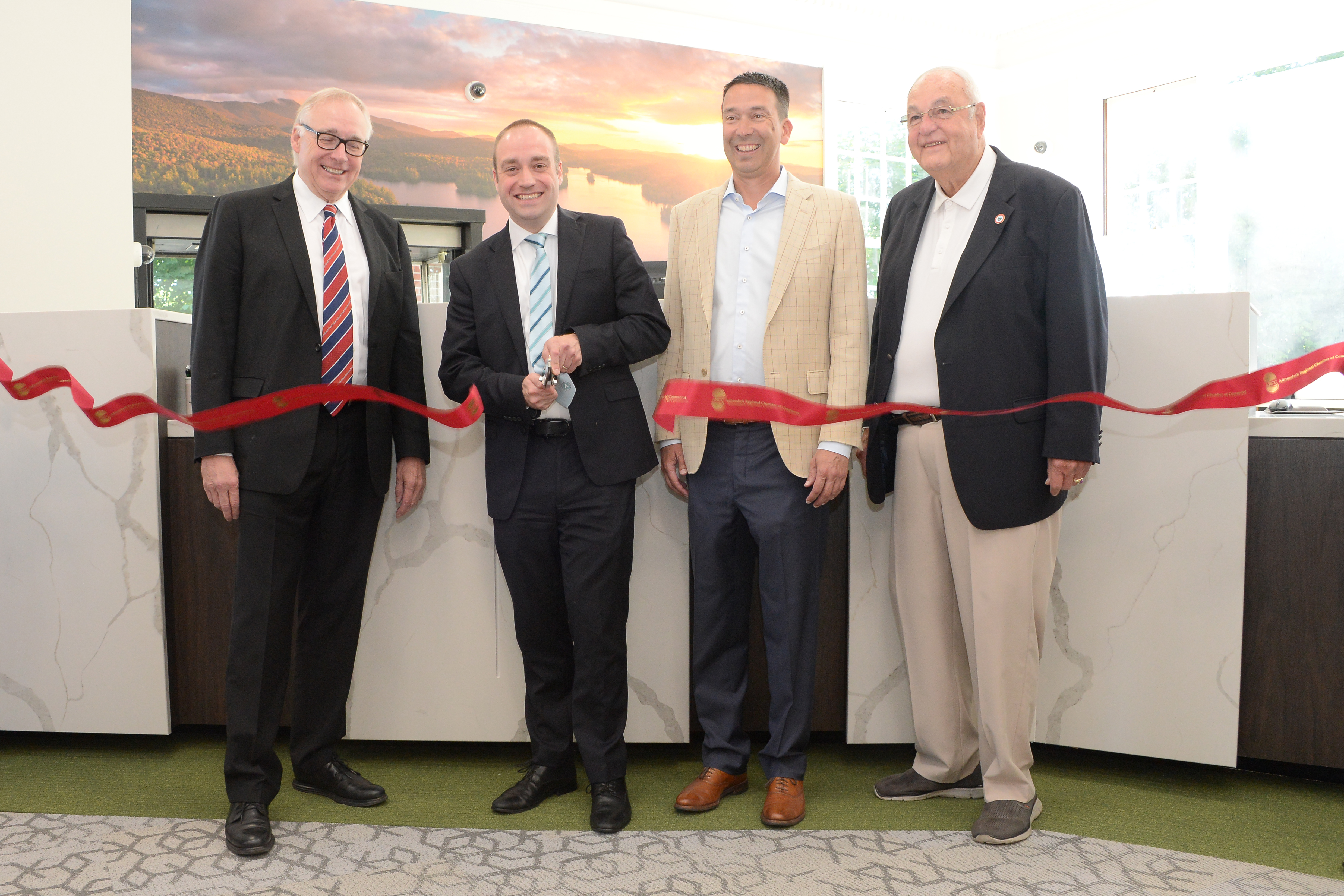 Ribbon cutting