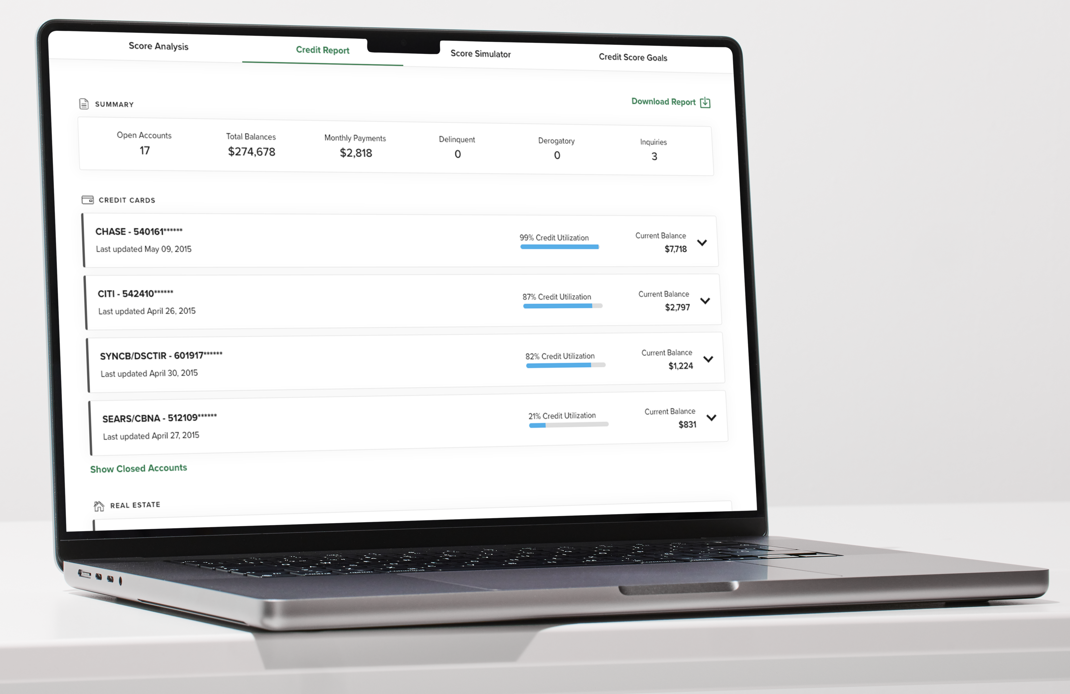 Complete Credit Report